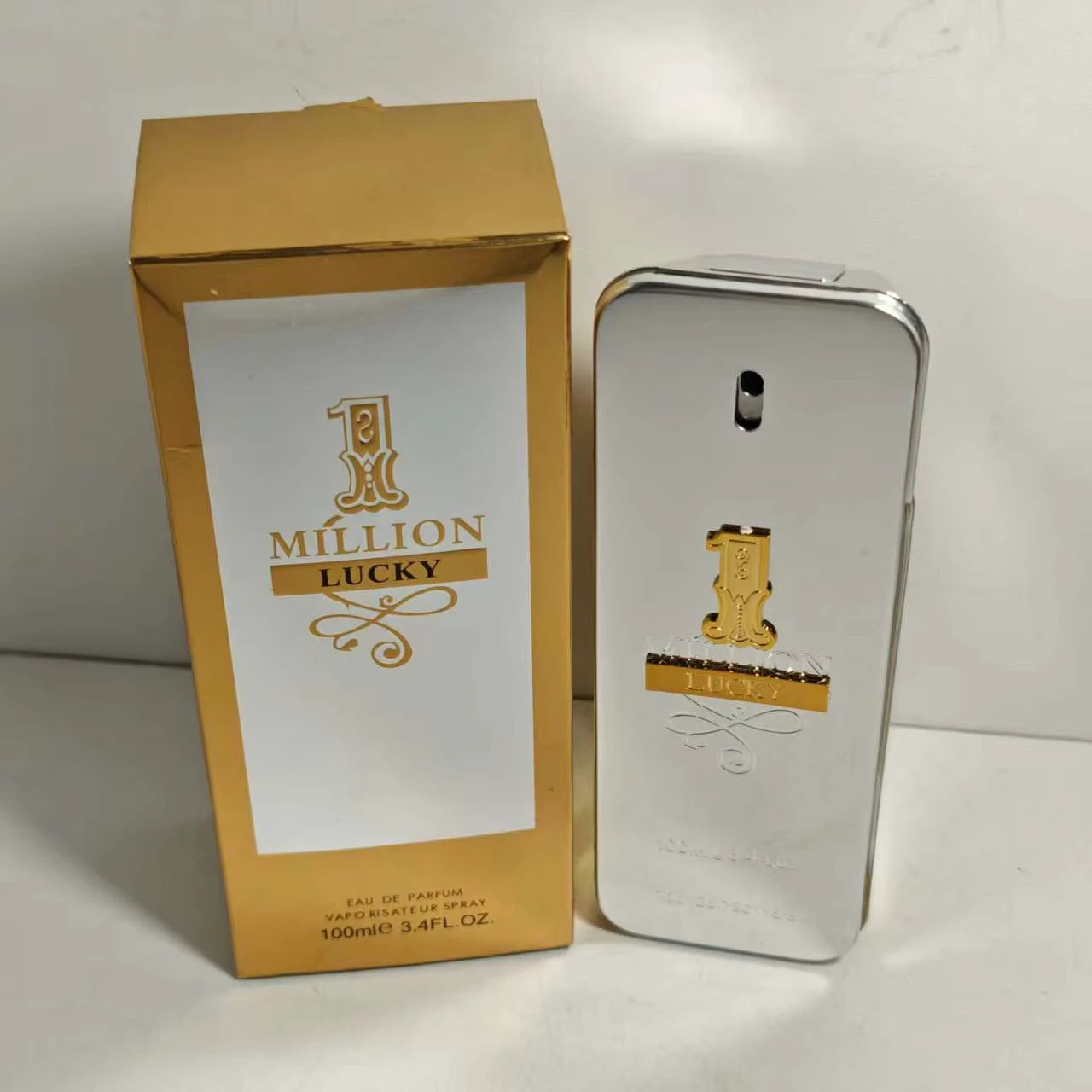 Paco Rabanne 1 Million Lucky Eau De Toilette – 3.4 oz Spray for Men