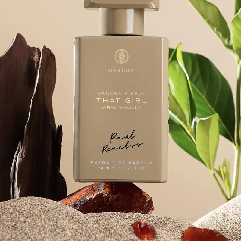 OAKCHA Vanilla Perfume | Sweet Gourmand Caramel Coconut Marshmallow Amber Musk Eau de Parfum, Long-Lasting Women’s Scent