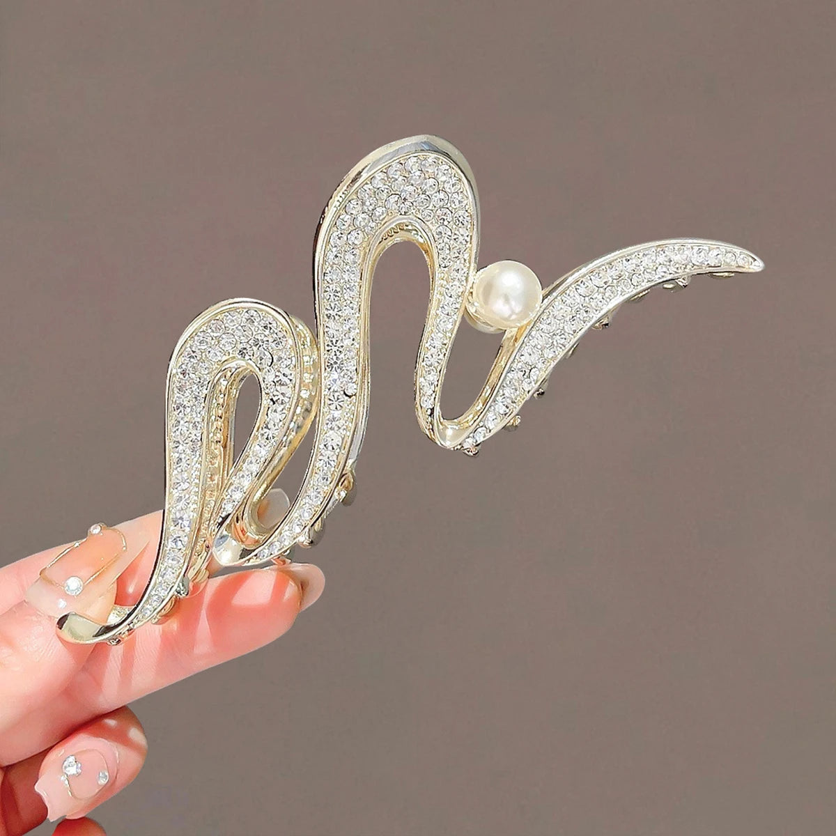 Luxury Irregular Metal Hair Claw Clip