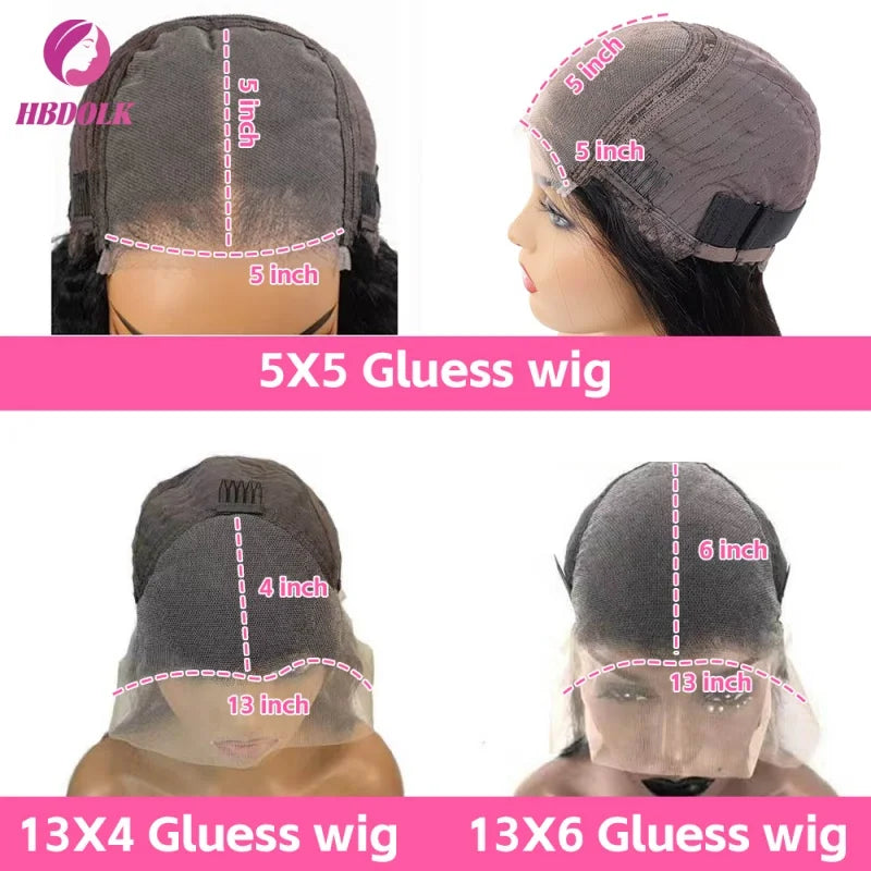 99J Burgundy 13x4 HD Lace Frontal Wig - 30-34" Straight Brazilian Human Hair