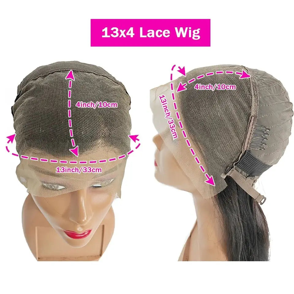 13x4 HD Transparent Lace Front Pixie Cut Wig – 200% Density Short Straight Brazilian Human Hair Wig
