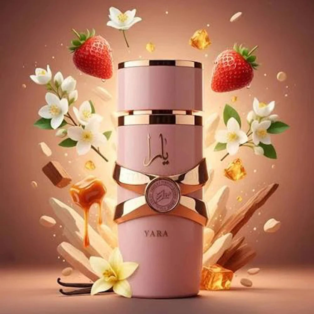 Lattafa Yara Eau de Parfum | Long-Lasting Feminine Sweet Floral Perfume for Women 100ml (3.4 oz)