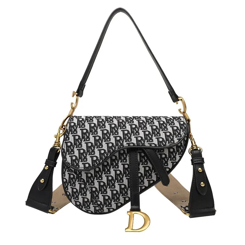 Luxury 3-in-1 Women's Clutch & Crossbody Purse – Compact 23cm Travel Tote Handbag – Premium Designer Shoulder Bag for Daily Use