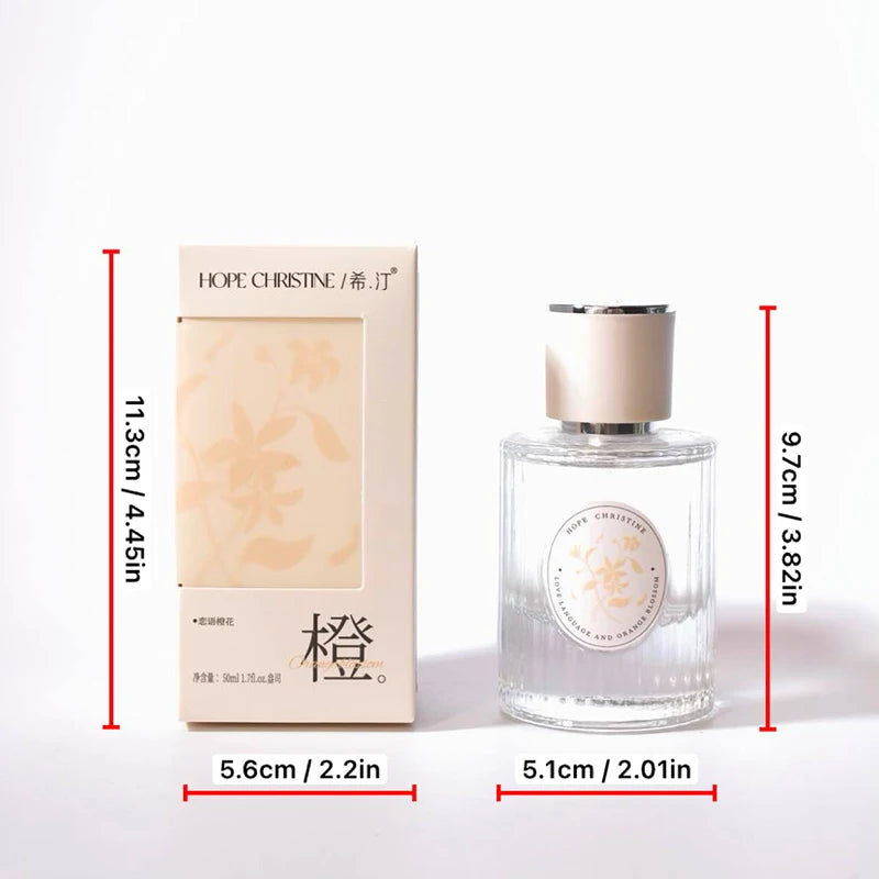 Hope Christine Orange Blossom Eau de Parfum - 50ml | Long-Lasting Floral Fragrance for Women