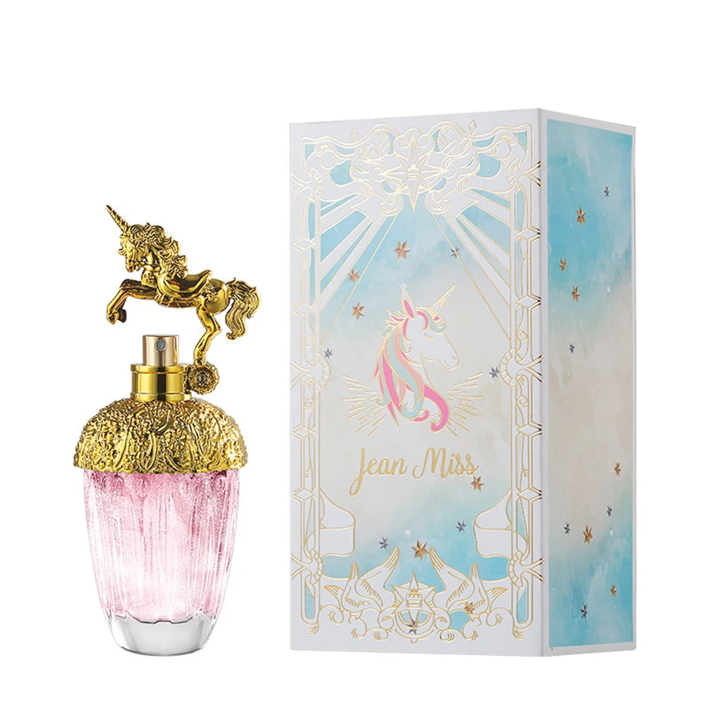 Unicorn Series Women's Perfume - 80ml Natural Floral Spray - Fresh & Long-Lasting Pheromone-Infused Fragrance