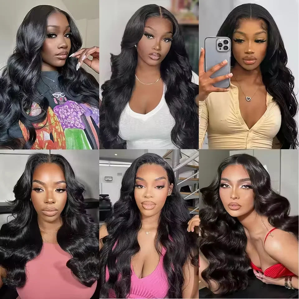 Luxury 3 & 4 Bundle Deals - 30-40" Body Wave Brazilian Human Hair Weave - Raw Unprocessed Virgin Hair