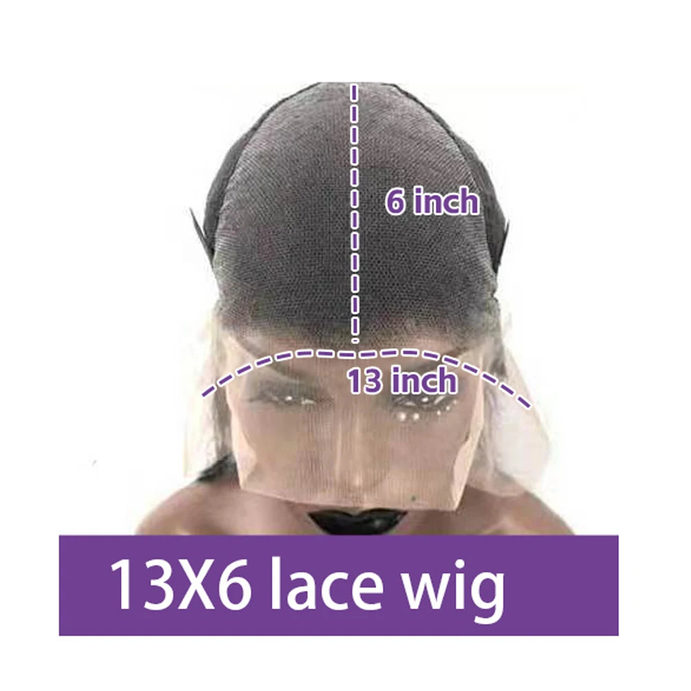 Wiglovie Chocolate Brown Body Wave HD Lace Frontal Wig - 30-40 Inch Brazilian Human Hair - 13x4 / 13x6 Pre-Plucked Hairline