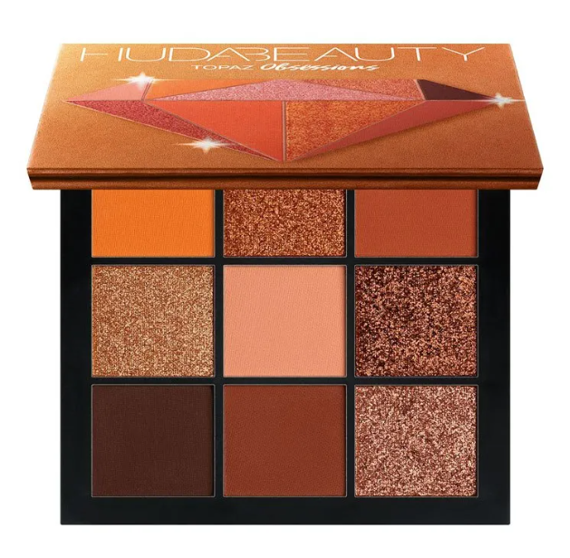 18-Color Earth Tone Eyeshadow Palette | Matte & Shimmer Neutral Makeup