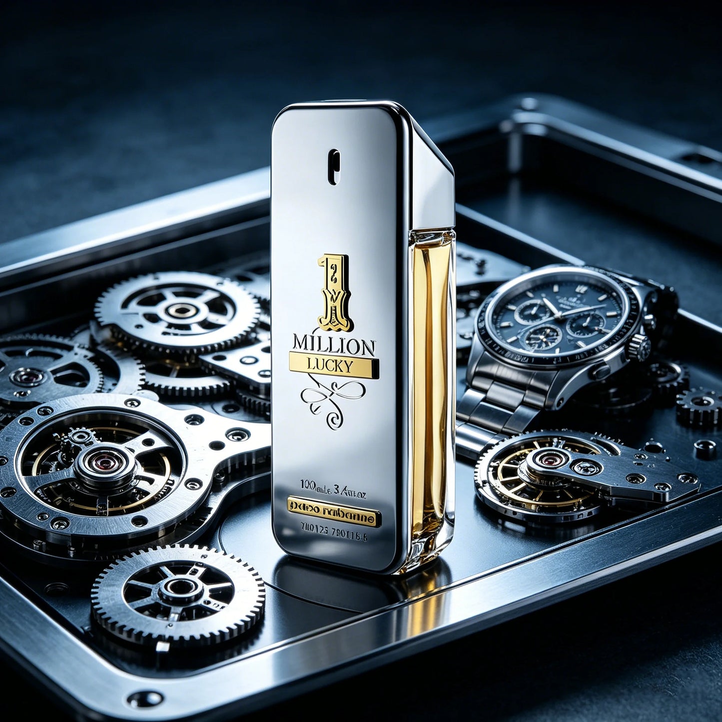 Paco Rabanne 1 Million Lucky Eau de Toilette | Long-Lasting Woody Aromatic Men’s Cologne 100ml (3.4 oz)
