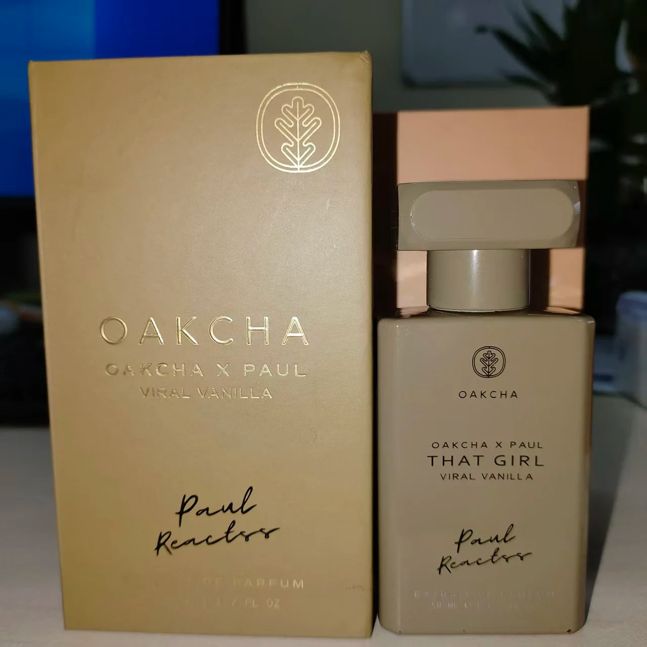 OAKCHA Vanilla Perfume | Sweet Gourmand Caramel Coconut Marshmallow Amber Musk Eau de Parfum, Long-Lasting Women’s Scent