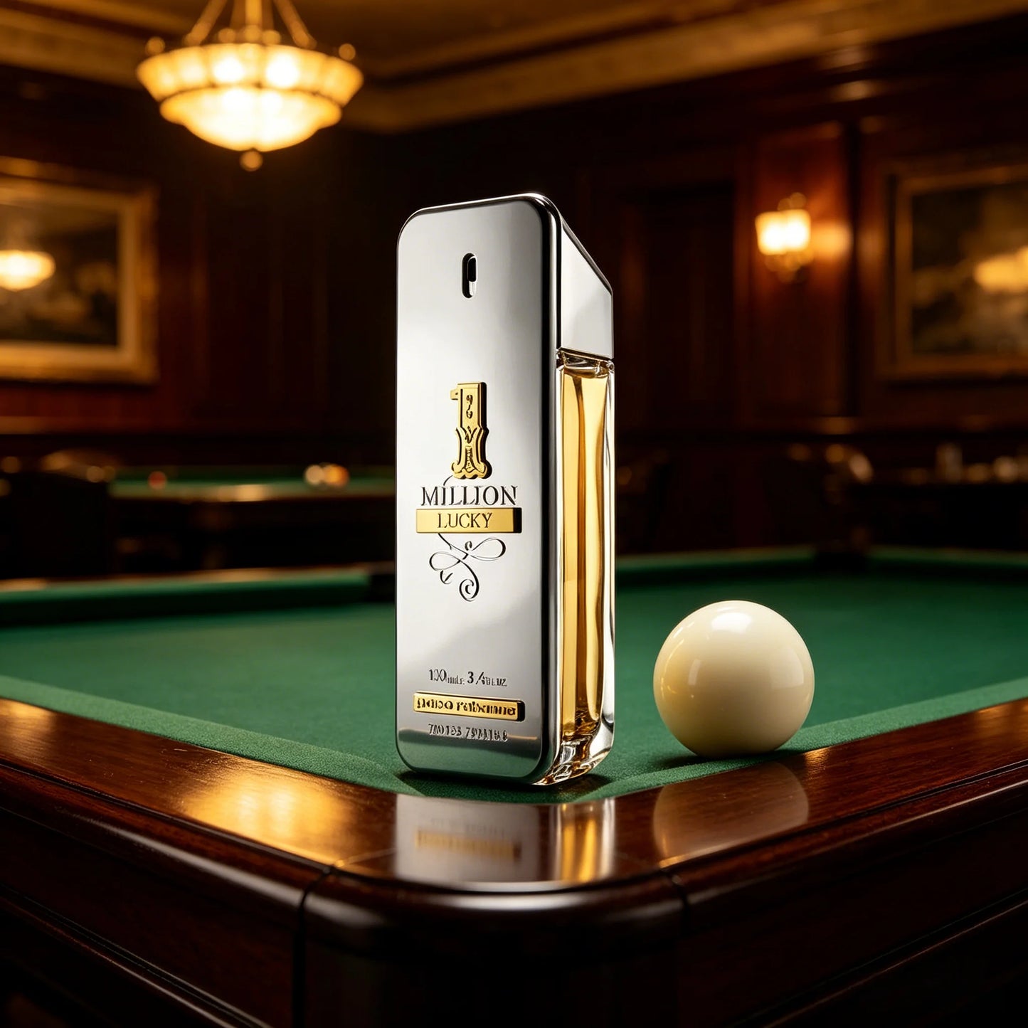 Paco Rabanne 1 Million Lucky Eau de Toilette | Long-Lasting Woody Aromatic Men’s Cologne 100ml (3.4 oz)