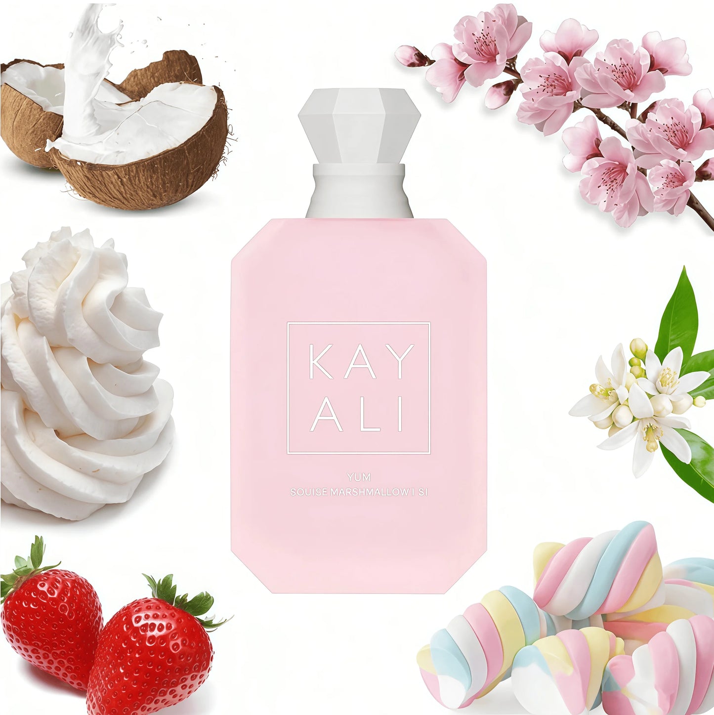 KAYALI Yum Boujee Marshmallow | 81 Eau de Parfum Intense - 100ml (3.4 oz)