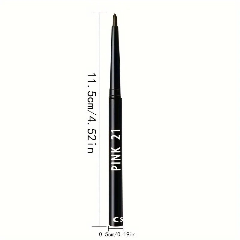 5-Pack Waterproof Black Eyeliner Pencils – Long-Wear & Smudge-Proof