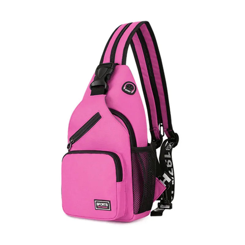 Anti-Theft Chest Crossbody Bag for Women – Small Travel Shoulder Bag for Phone, Keys & Passport