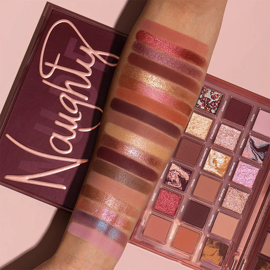 Pomegranate Seeds 18-Color Eyeshadow Palette | Highly Pigmented Matte & Shimmer Finishes