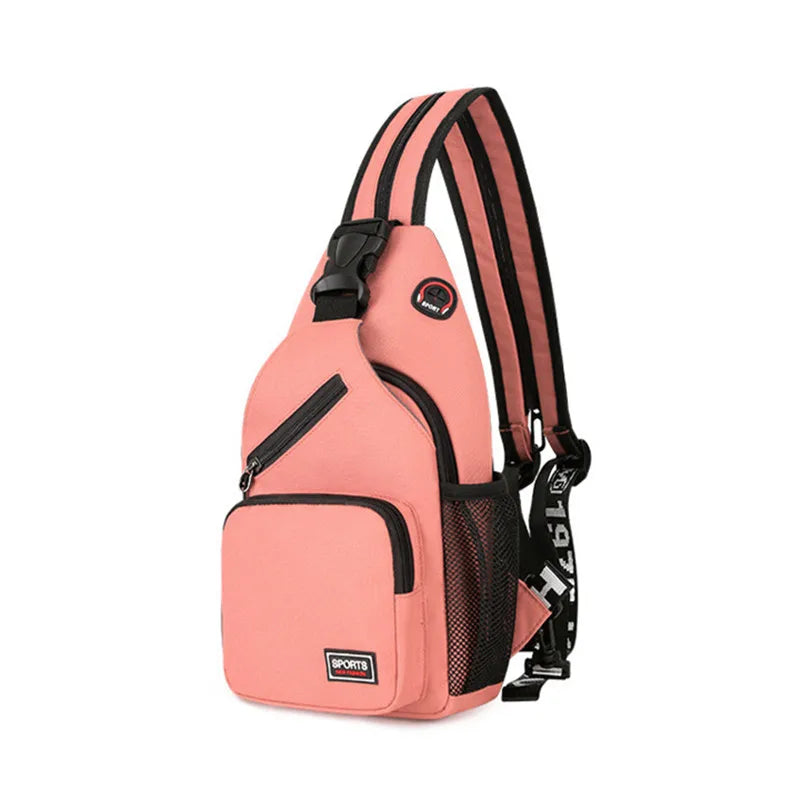 Anti-Theft Chest Crossbody Bag for Women – Small Travel Shoulder Bag for Phone, Keys & Passport