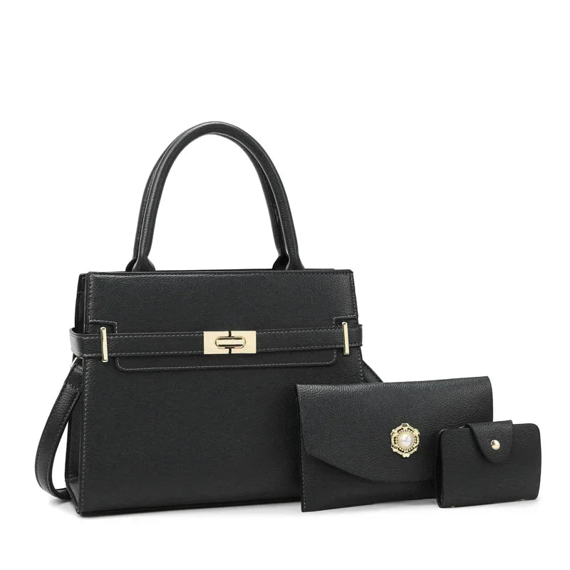 Luxury 3-Piece Handbag Set for Women ✨