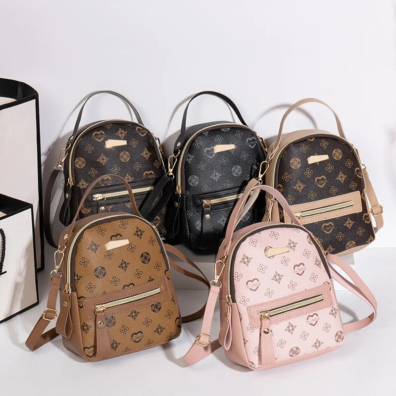 Women’s Floral Fashion Backpack – Cute Fresh Style School & Travel Bag