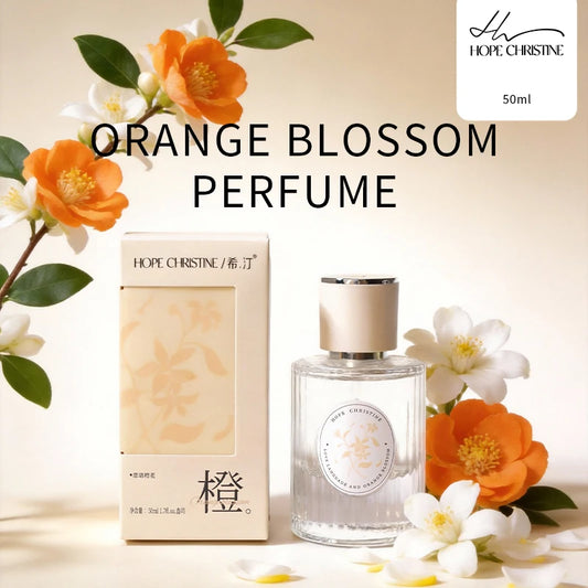 Hope Christine Orange Blossom Eau de Parfum - 50ml | Long-Lasting Floral Fragrance for Women