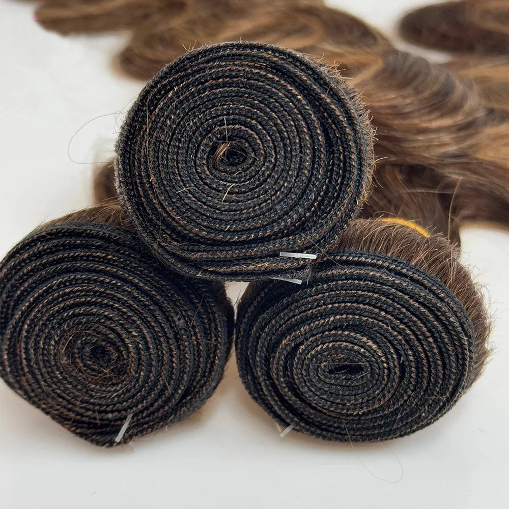 Luxury 16A Ombre Brazilian Body Wave Bundles – Premium Unprocessed Human Hair Extension