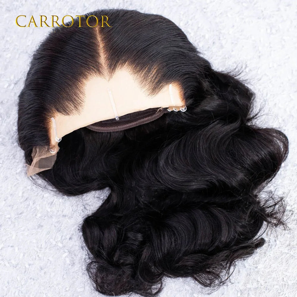 Lagos Hairline: 13x4 Invisible Lace Loose Deep Wave Wig (250% Density)