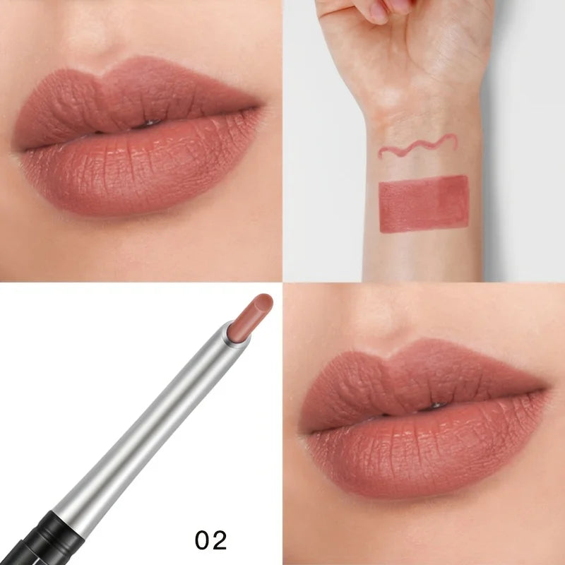 Everlasting Matte Lip Liner & Contour Pencil – 24H Waterproof Wear