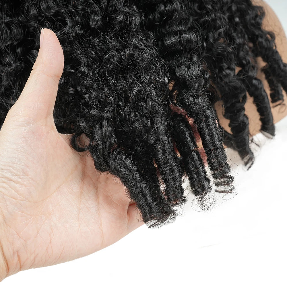Burmese Curly 13x6 HD Lace Frontal Wig – 200% Density Human Hair with Spiral Ends