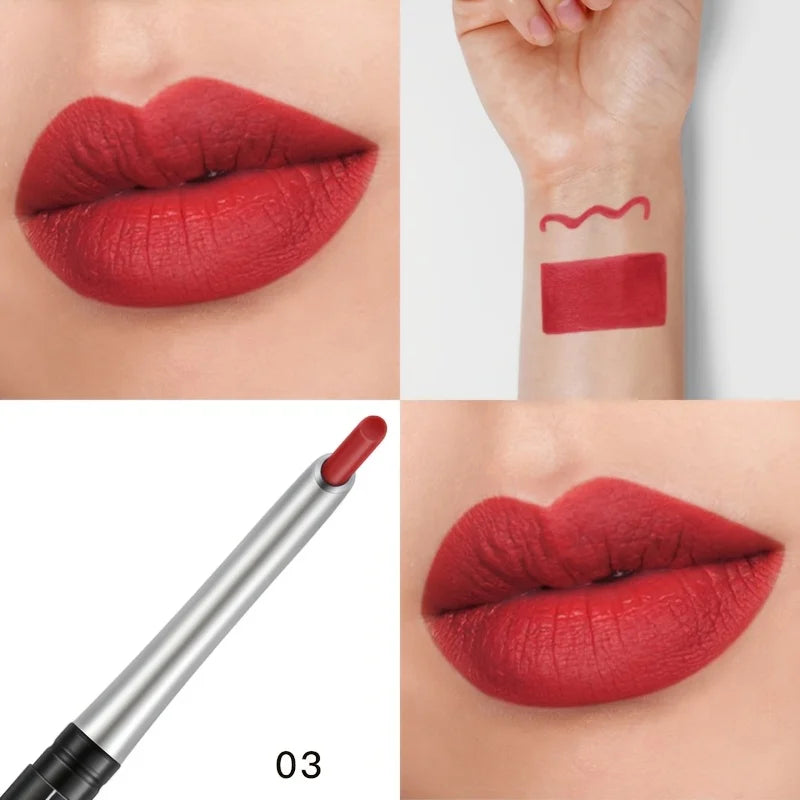 Everlasting Matte Lip Liner & Contour Pencil – 24H Waterproof Wear