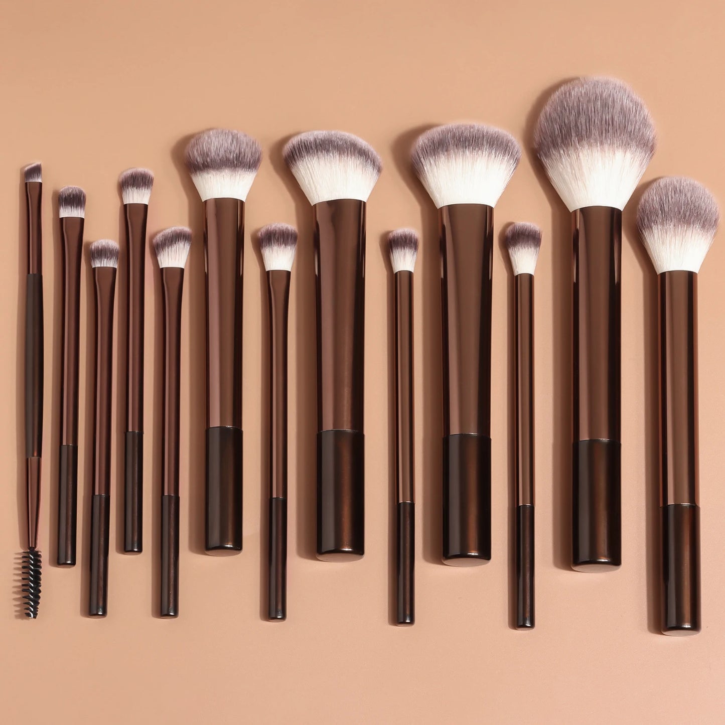 Pro Series 13-Piece Makeup Brush Set – Complete Face & Eye Collection