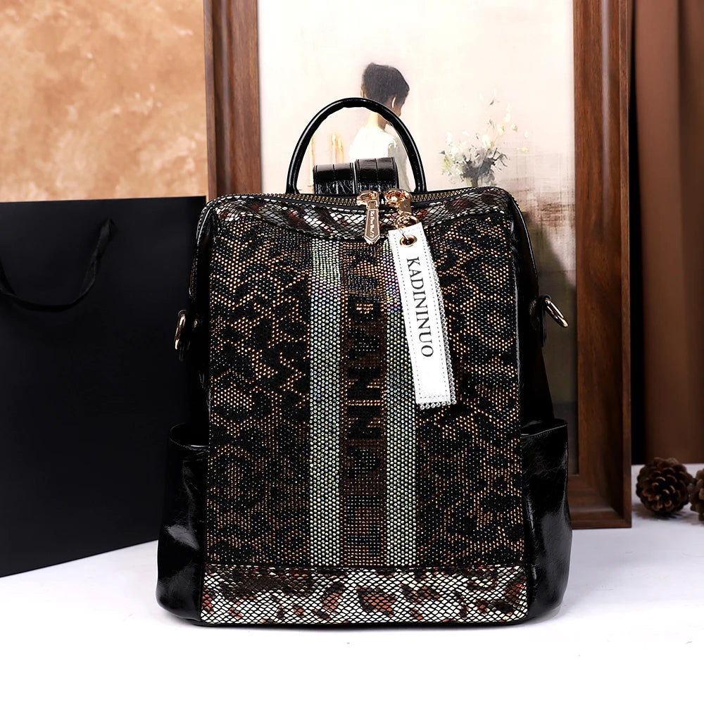 Versatile 3-Way Women’s Travel Backpack – High-Capacity Fashionable Laptop Bag & Daily Commuter Tote