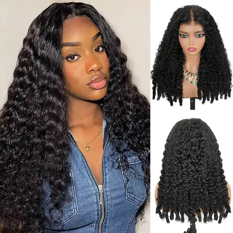 Burmese Curly 13x6 HD Lace Frontal Wig – 200% Density Human Hair with Spiral Ends