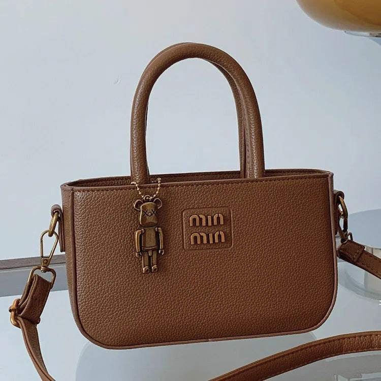 Small Crossbody Phone Bag for Women - Minimalist Vegan Leather Shoulder Purse
