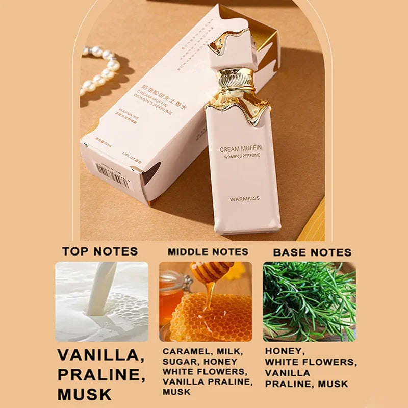 Arabian Caramel & Vanilla Cream Muffin Perfume – Long-Lasting Gourmet Body Spray
