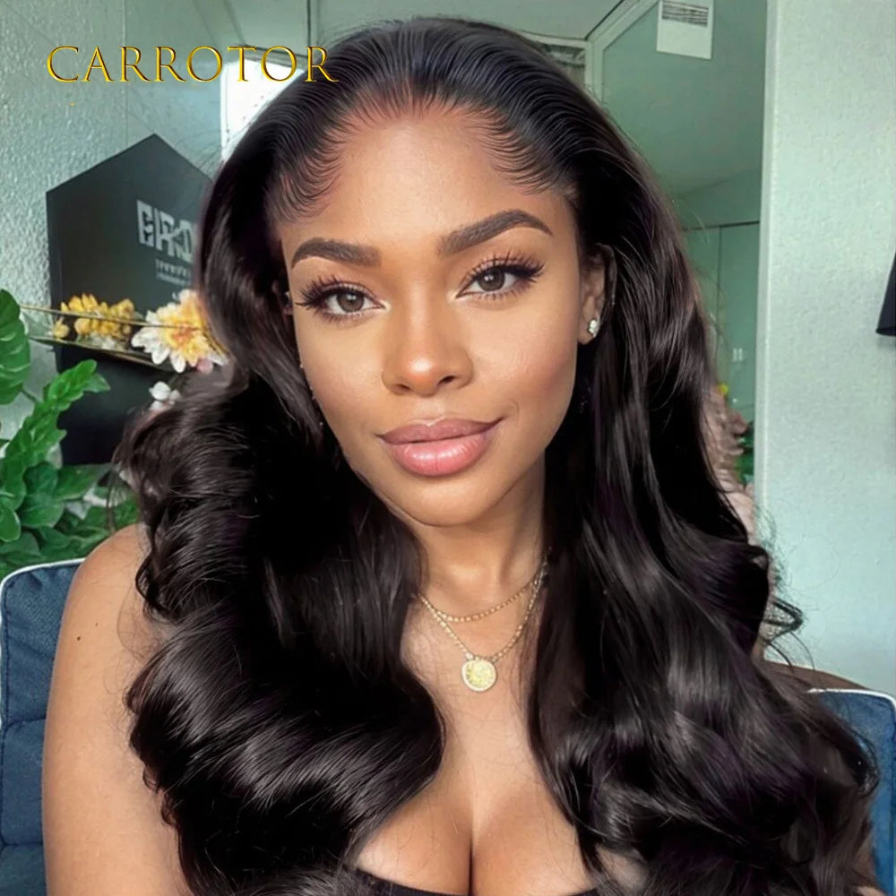 Lagos Hairline: 13x4 Invisible Lace Loose Deep Wave Wig (250% Density)