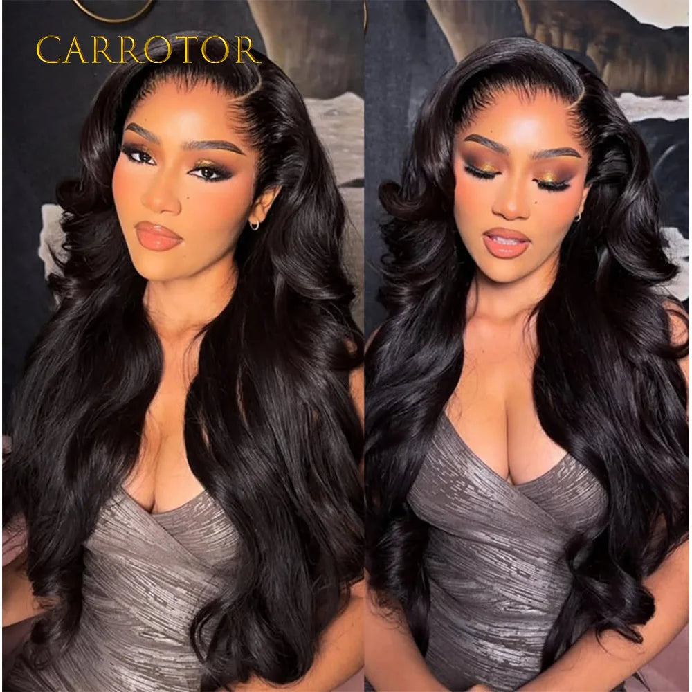 Lagos Hairline: 13x4 Invisible Lace Loose Deep Wave Wig (250% Density)