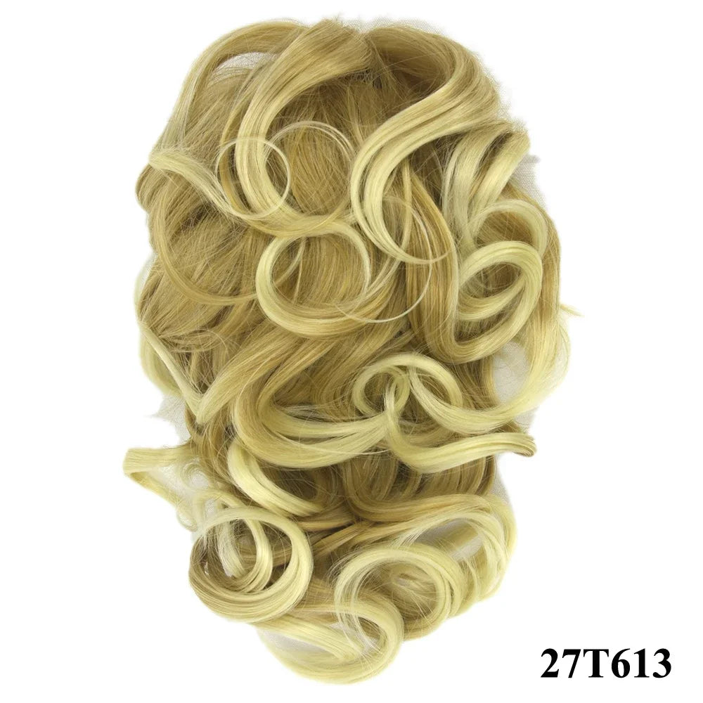 Short Curly Claw Clip Ponytail Extension – Synthetic Hair