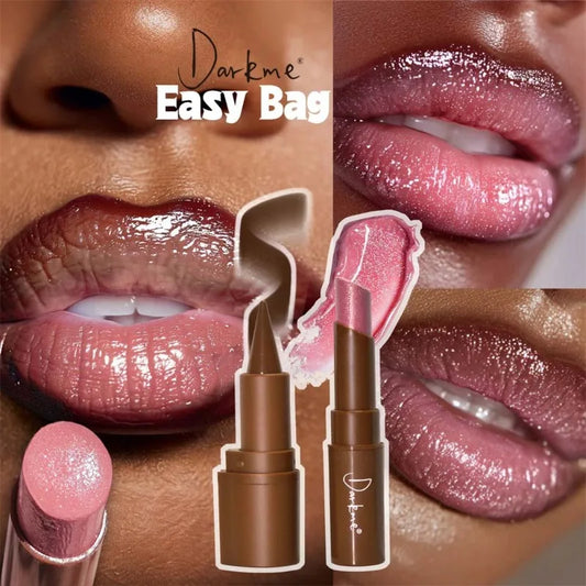 Luminous Lip Combo – Waterproof Matte Liner & Pearlescent Glass-Shine Lipstick