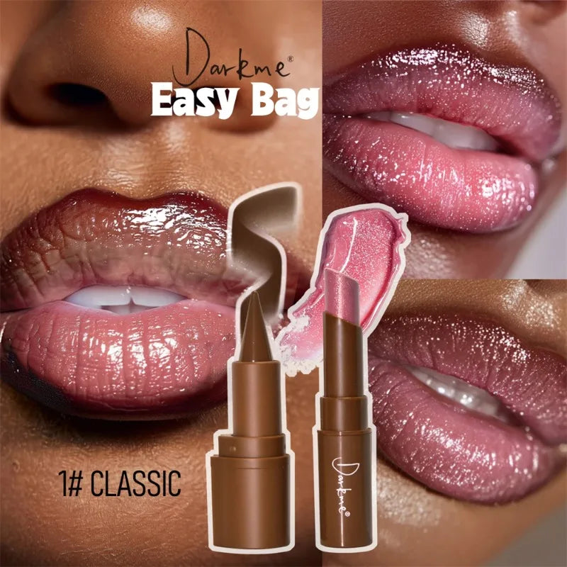Luminous Lip Combo – Waterproof Matte Liner & Pearlescent Glass-Shine Lipstick