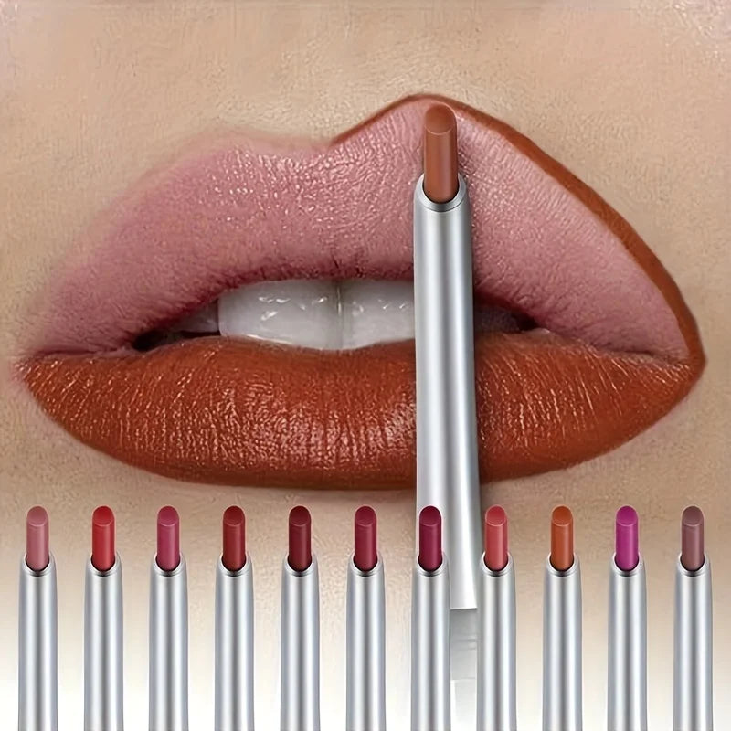 Everlasting Matte Lip Liner & Contour Pencil – 24H Waterproof Wear