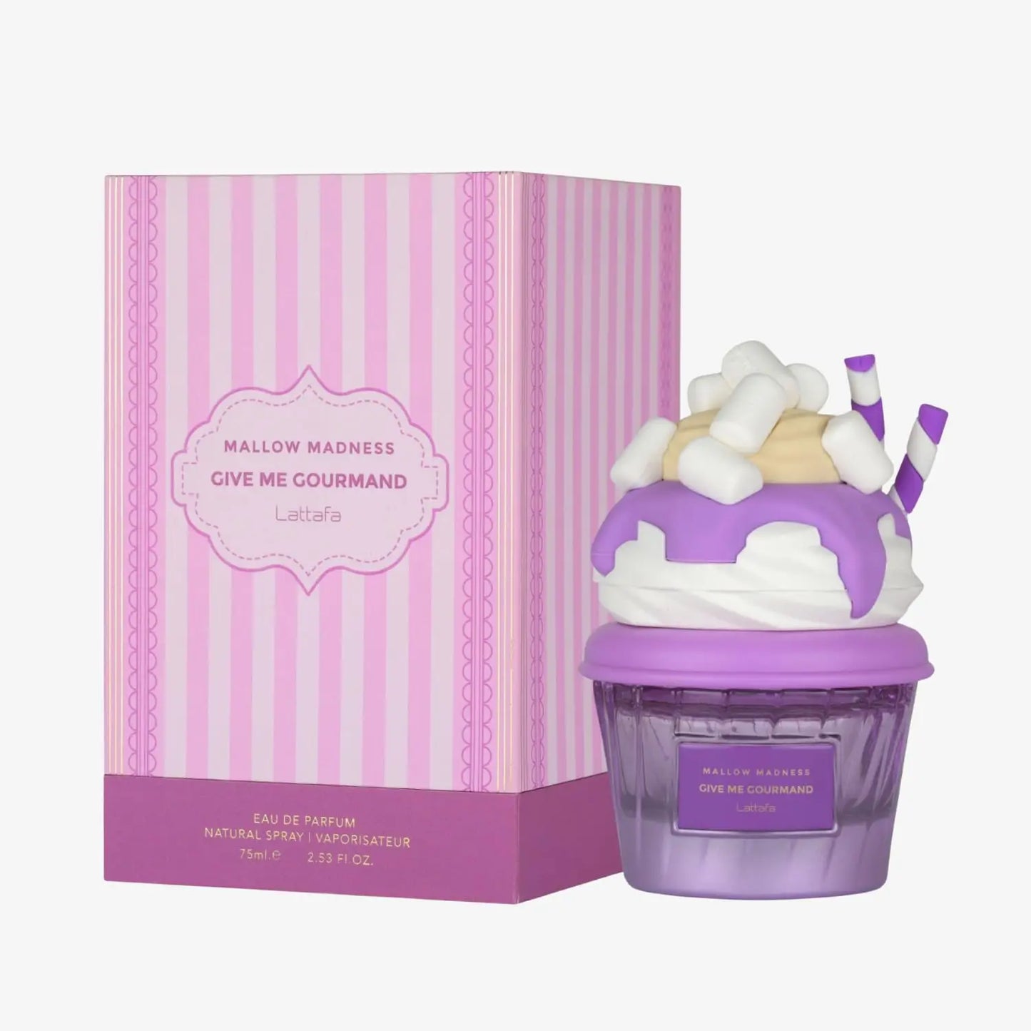 Mallow Madness by Lattafa | Sweet Gourmand EDP Spray with Marshmallow & Vanilla - [7ml/7oz]