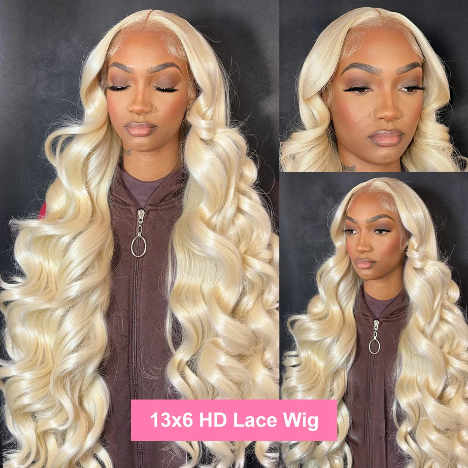 Ultra-Long 30-40” Honey Blonde Body Wave Wig | Melted HD Transparent Lace | 100% Virgin Human Hair Frontal
