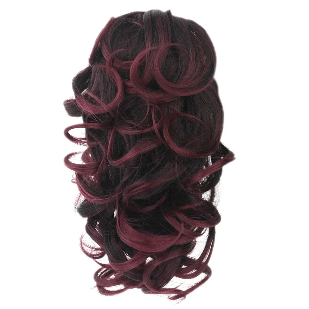 Short Curly Claw Clip Ponytail Extension – Synthetic Hair