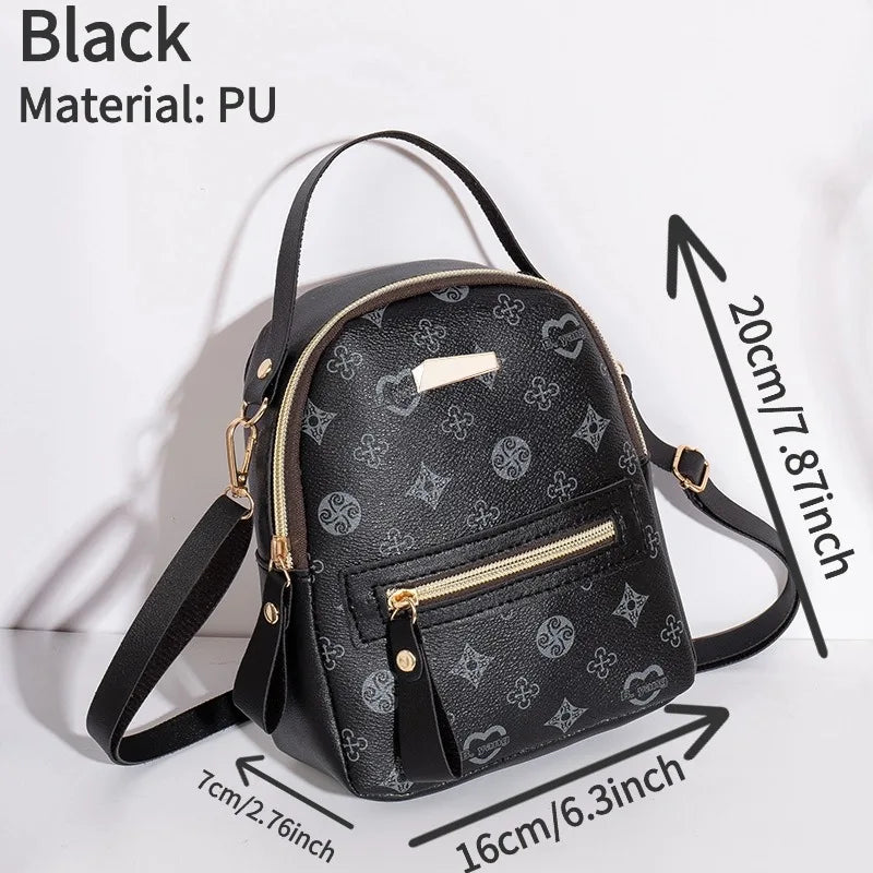 Women’s Floral Fashion Backpack – Cute Fresh Style School & Travel Bag