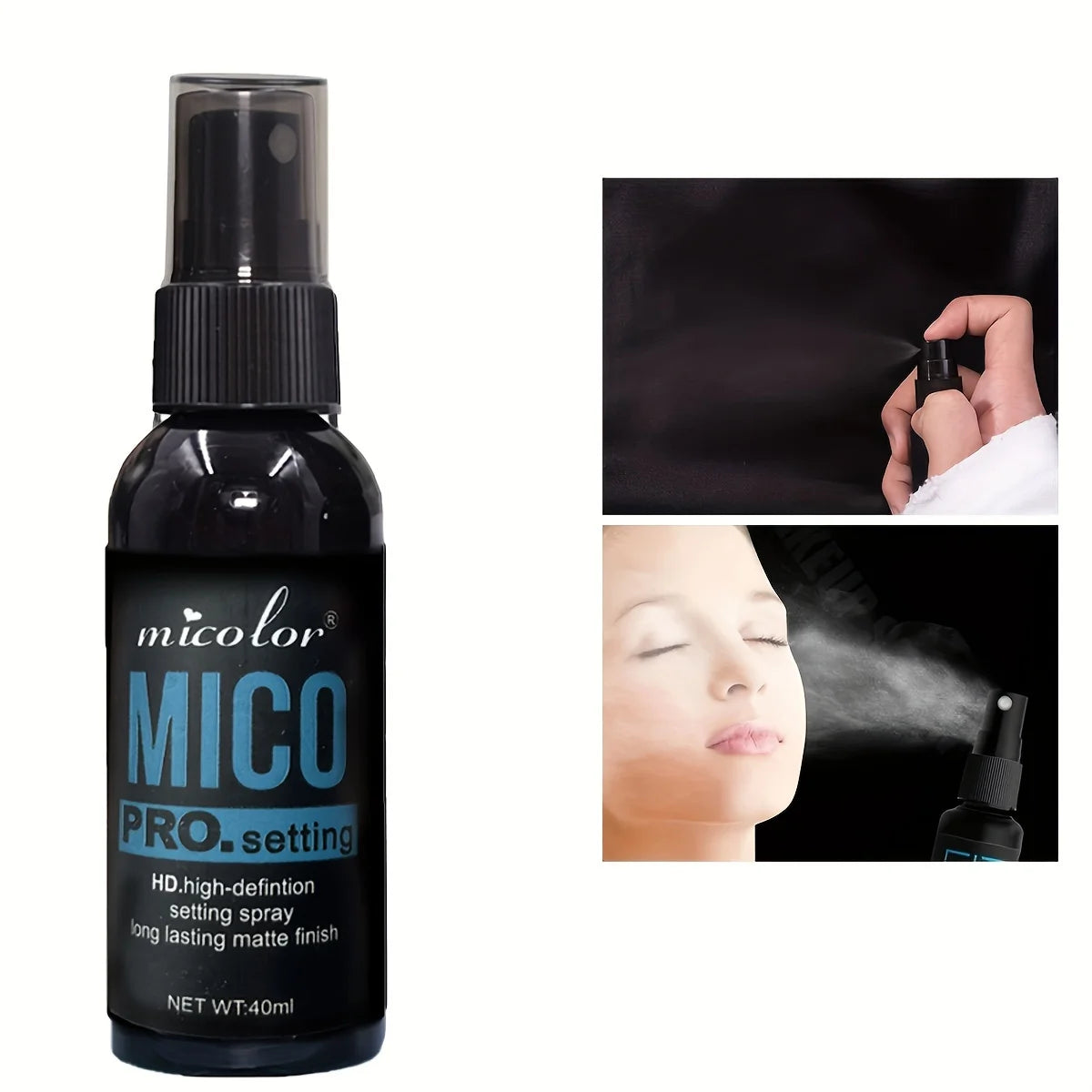 2-Piece Makeup Prep & Set Kit – Pore-Blurring Primer + Long-Lasting Setting Spray