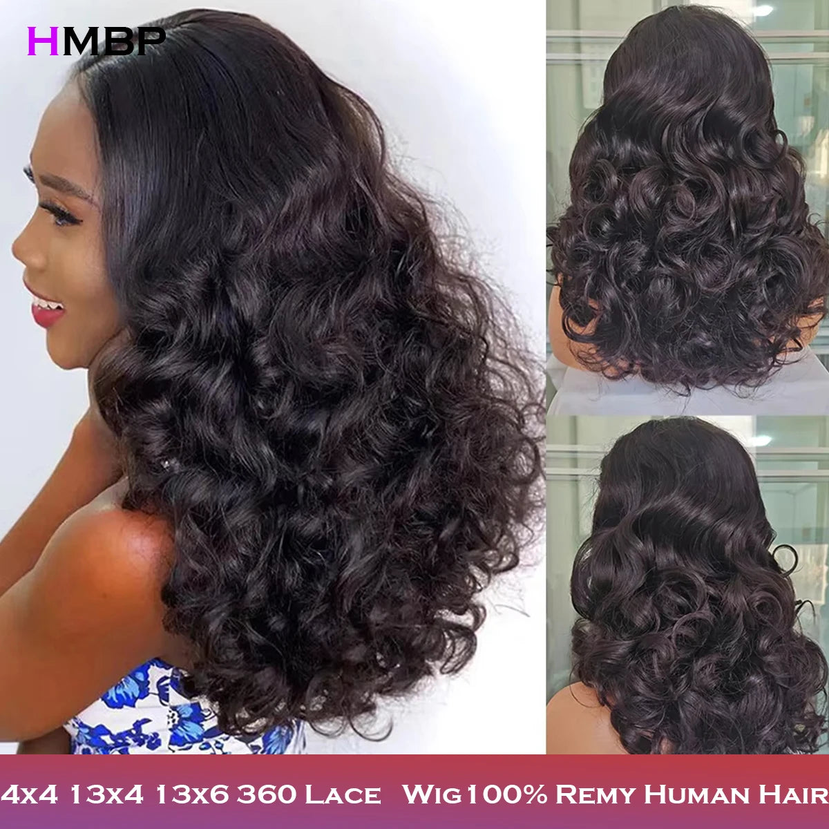 Ultra-Thick 425g Loose Deep Wave Wig | 360 HD Transparent Lace Frontal | Premium Brazilian Virgin Human Hair