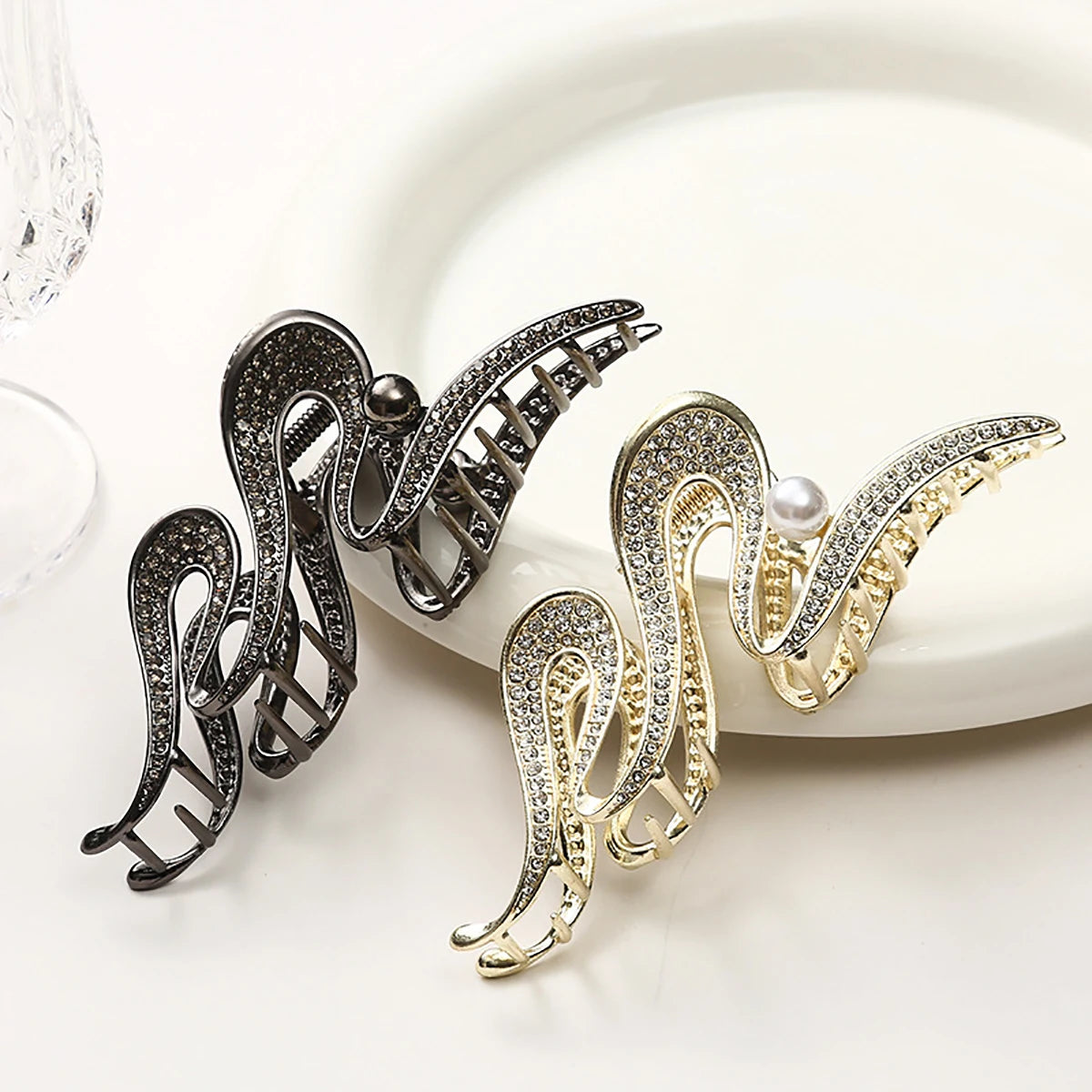 Luxury Irregular Metal Hair Claw Clip