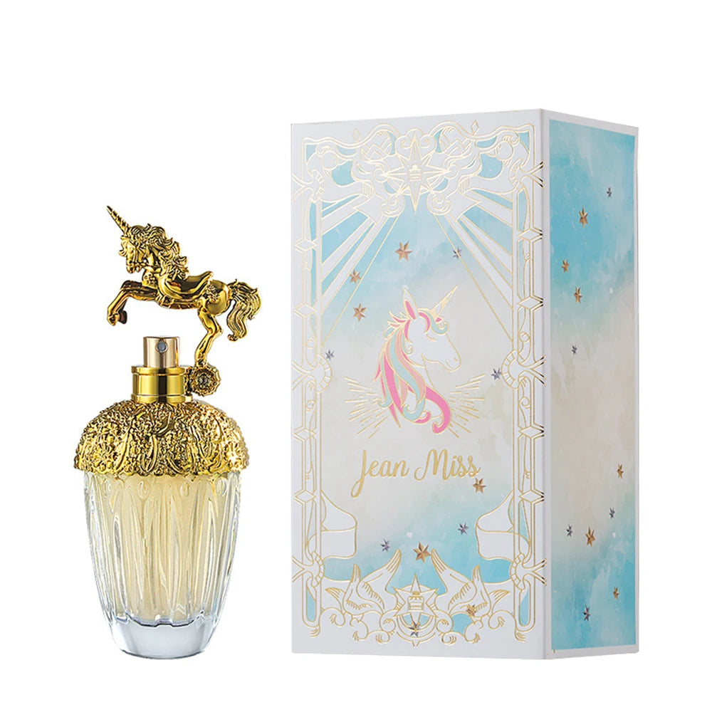 Unicorn Series Women's Perfume - 80ml Natural Floral Spray - Fresh & Long-Lasting Pheromone-Infused Fragrance