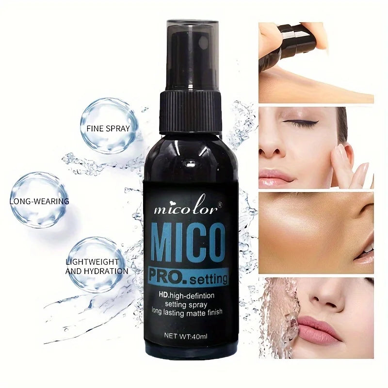 2-Piece Makeup Prep & Set Kit – Pore-Blurring Primer + Long-Lasting Setting Spray
