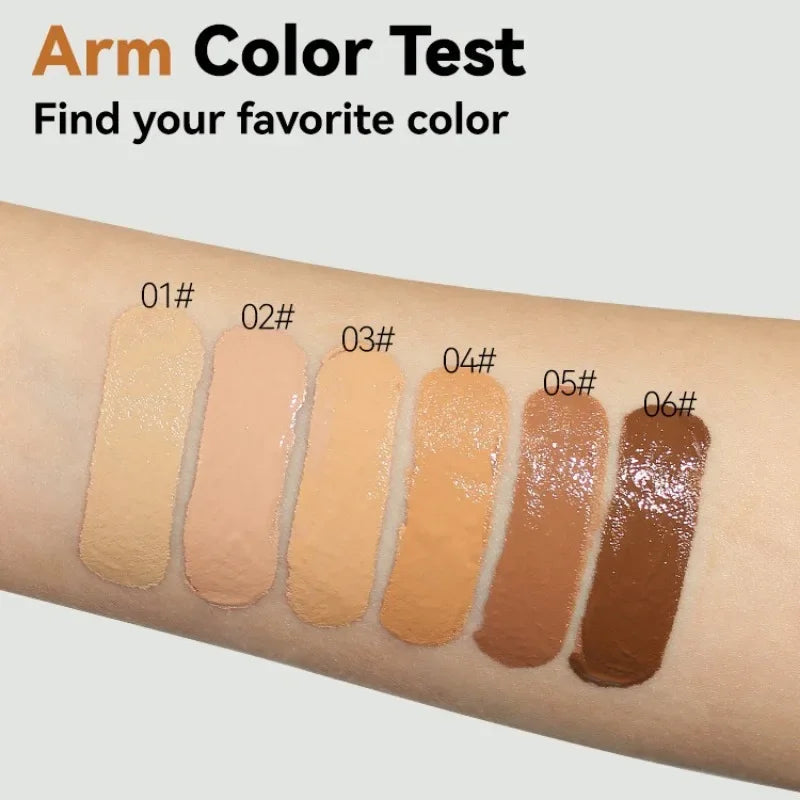 Flawless Matte BB Cream Foundation – Oil-Control, Waterproof, Long-Lasting Full Coverage Concealer Base