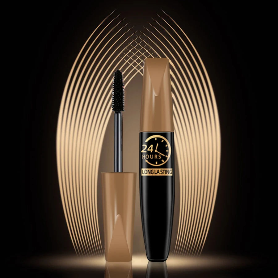 Waterproof 5D Silk Fiber Mascara – Instant Eyelash Extension & Lengthening Formula